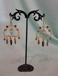 Pendientes jaspe imperial