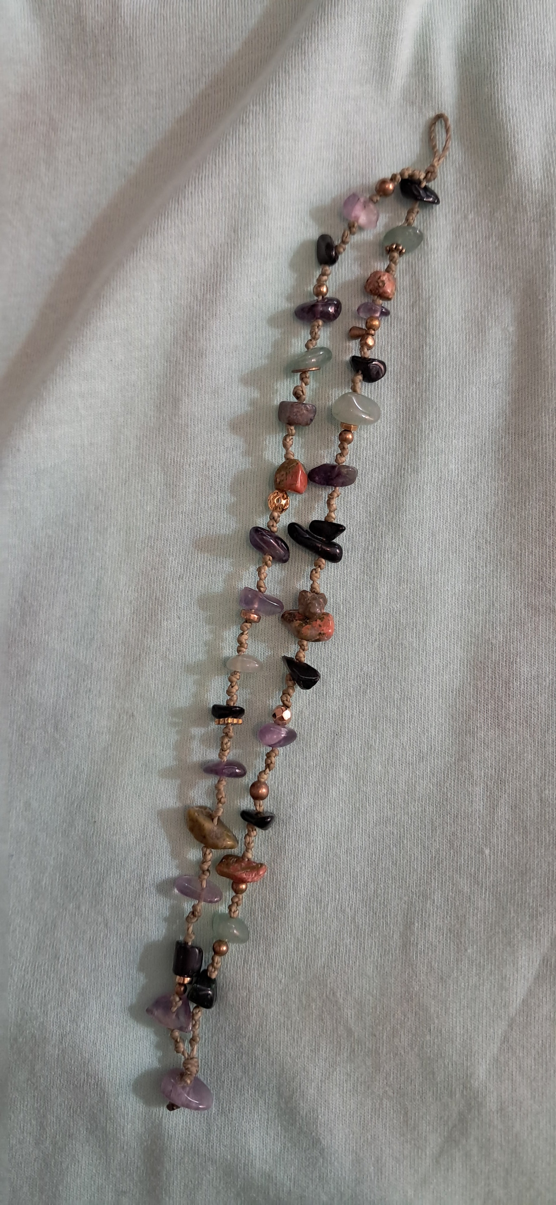 Pulsera de minerales