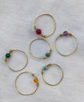 Anillos  simples de minerales