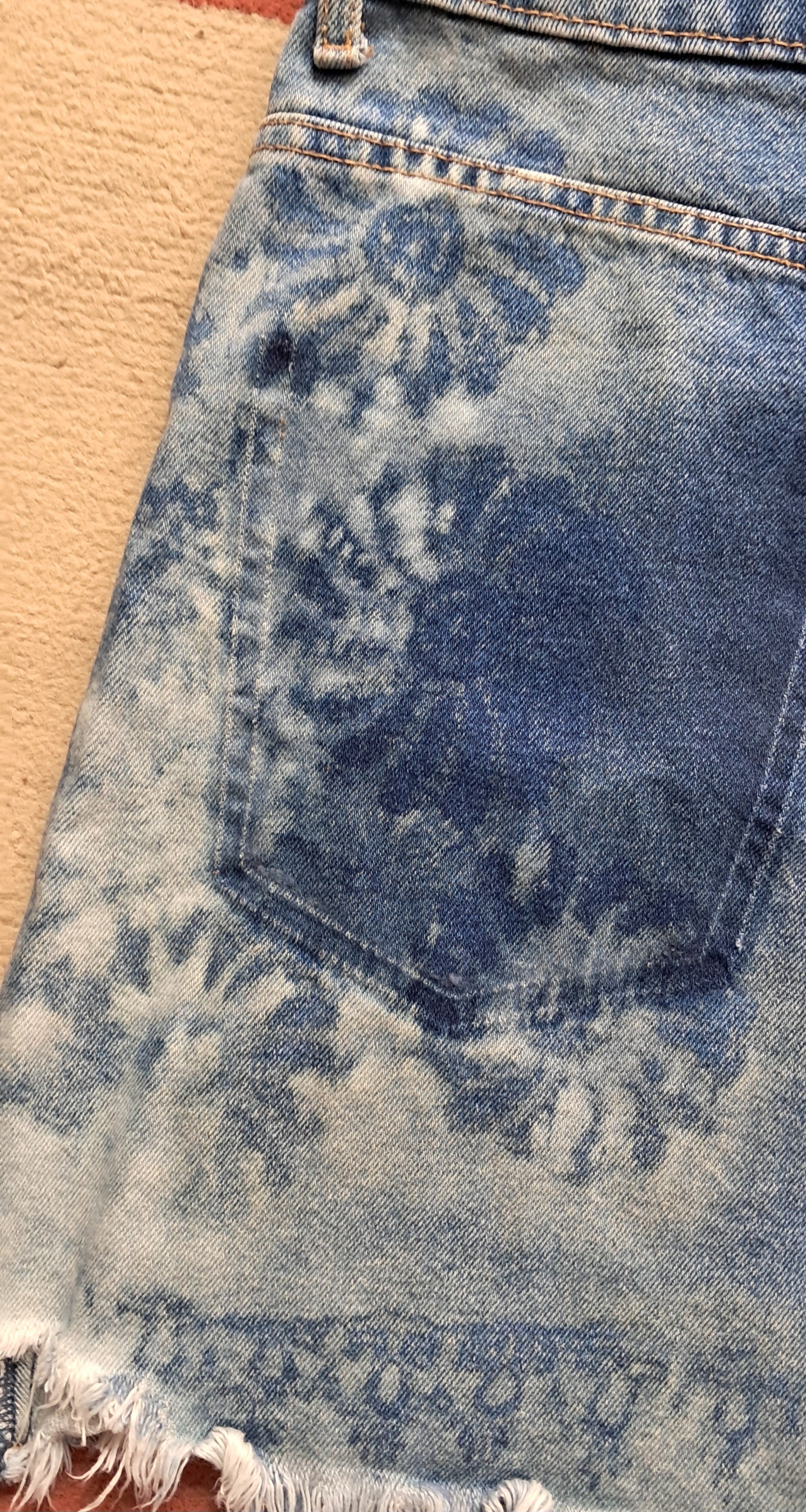 Falda jean,